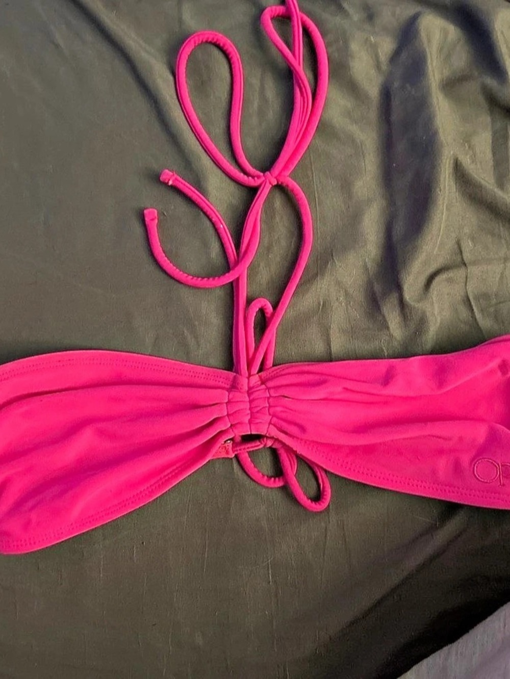 Ocean Pacific Pink Bandeau Bikini Top